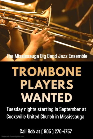 Seeking Trombonists